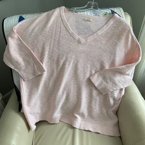 3X cotton sweater